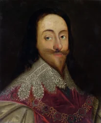 I. Károly (1600-49) (panel)